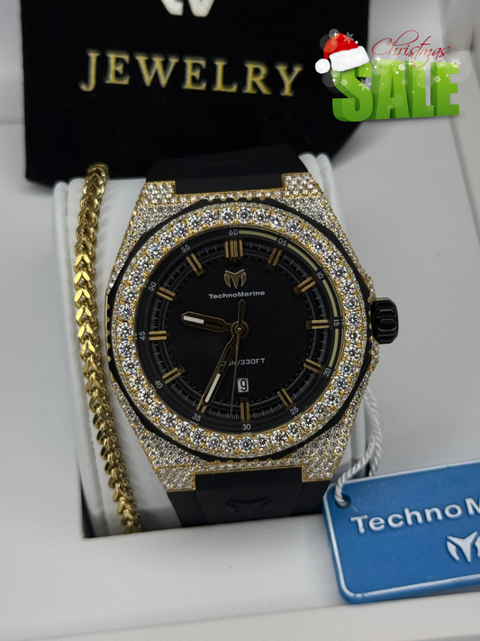 TechnoMarine Coral Legacy 45mm VVS1 Moissanite