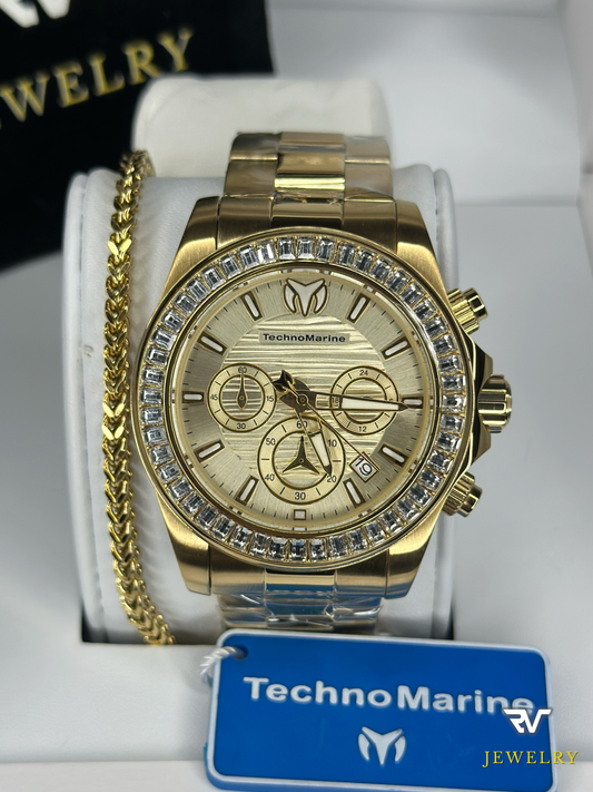 TechnoMarine Manta Ray Dorado 42mm (Unisex)