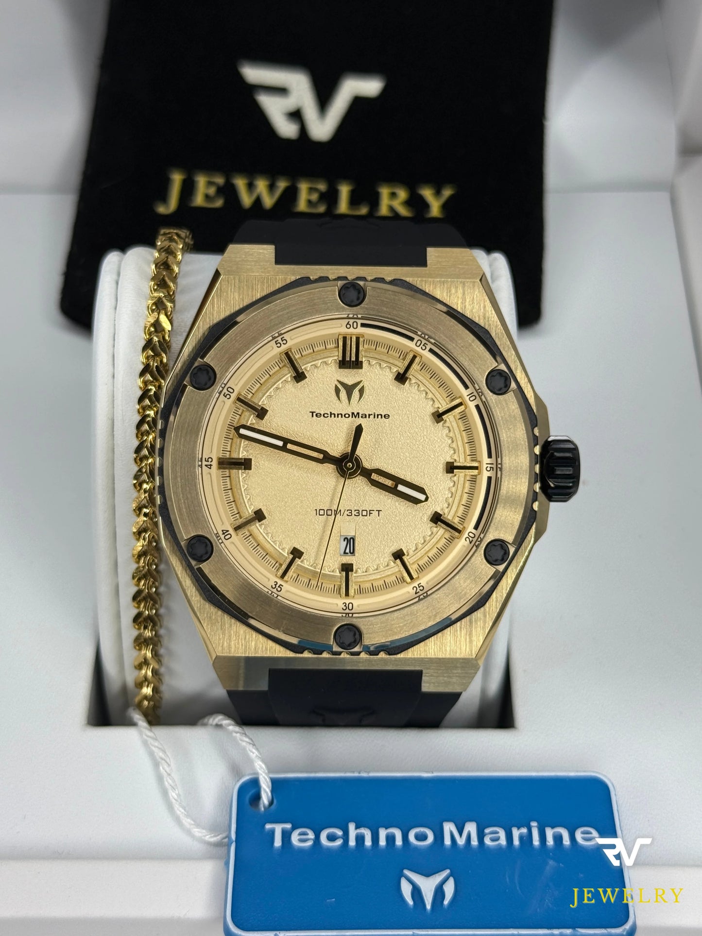 TechnoMarine Coral Legacy Gold 45mm (Men)