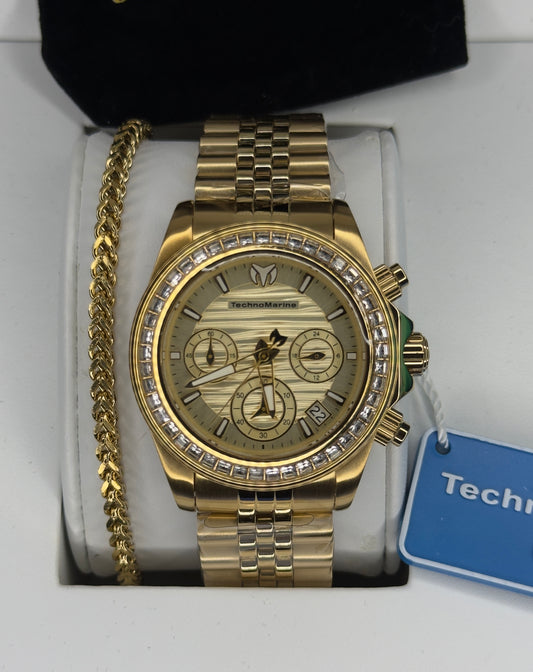 TechnoMarine Manta Ray Dorado 38mm (Unisex)
