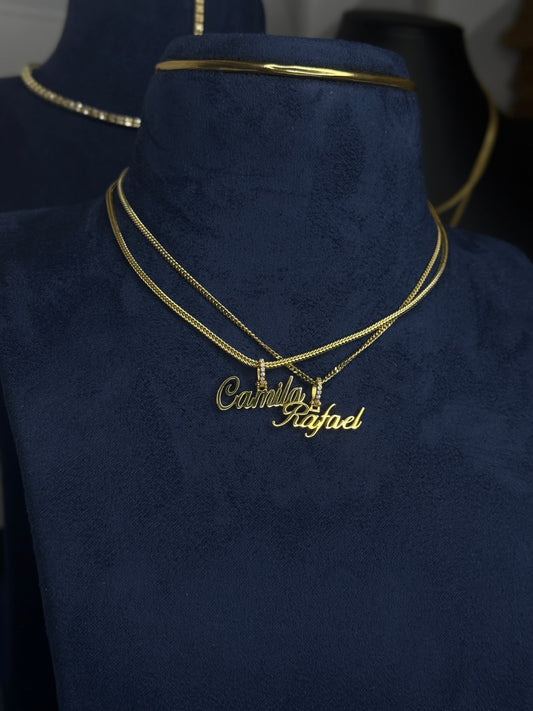 Custom Name VVS1 Moissanite