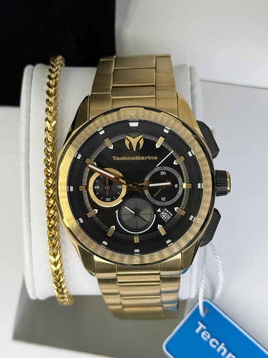 TechnoMarine Ocean Nomad 43mm Black (Hombre)