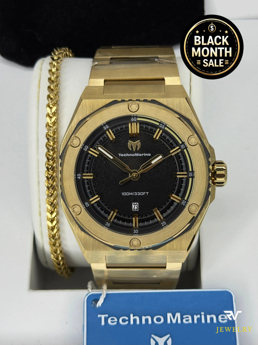 TechnoMarine Coral Legacy Dorado 45mm (Hombre)