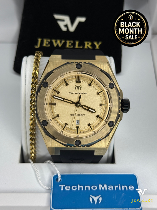 TechnoMarine Coral Legacy Dorado 45mm (Hombre)