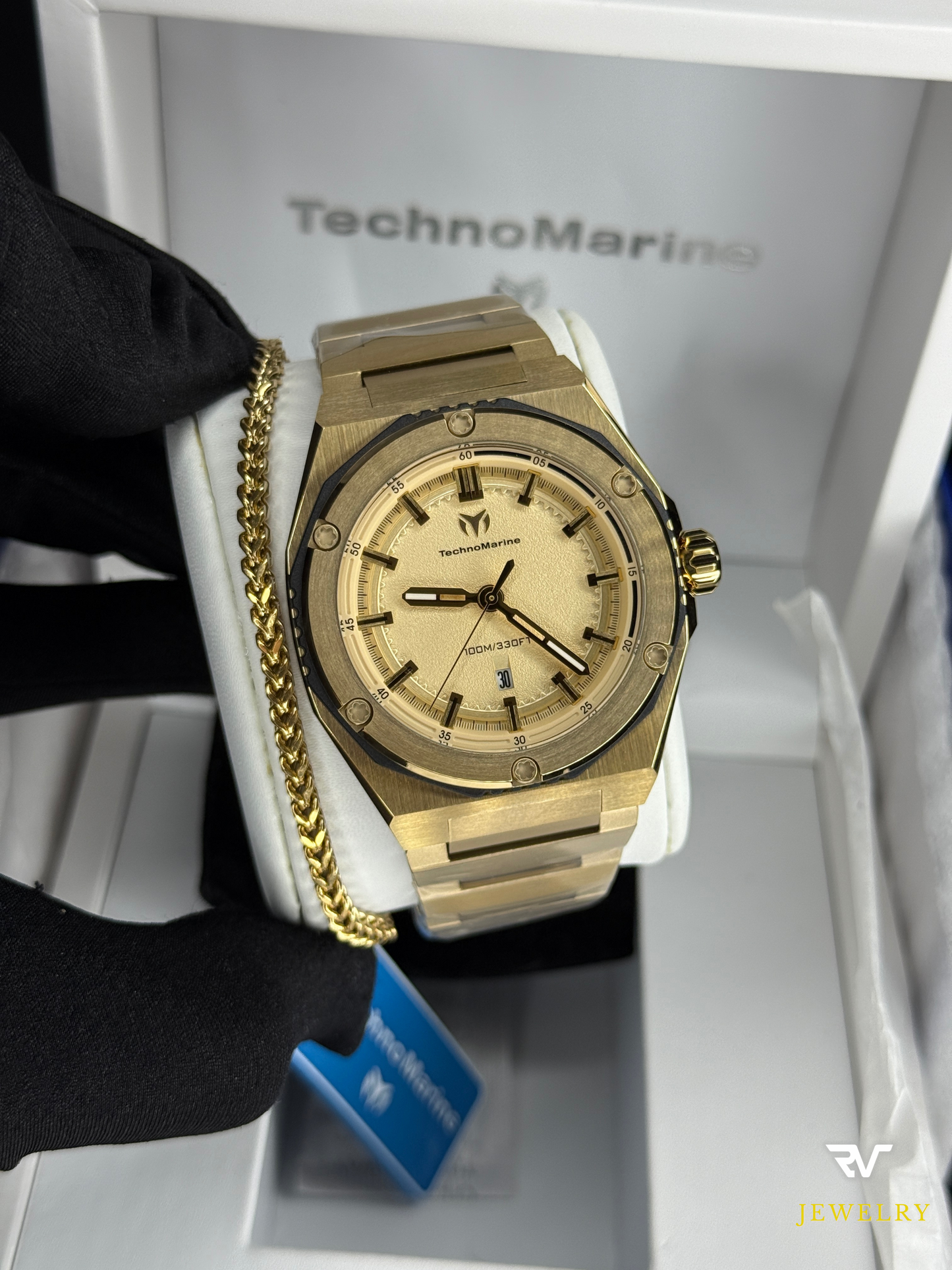 TechnoMarine Coral Legacy Dorado 45mm (Hombre)