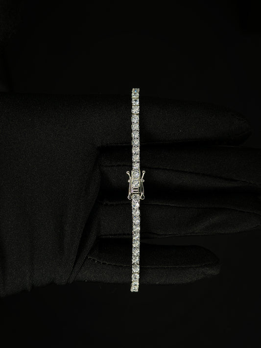Silver Tennis Bracelet 3mm