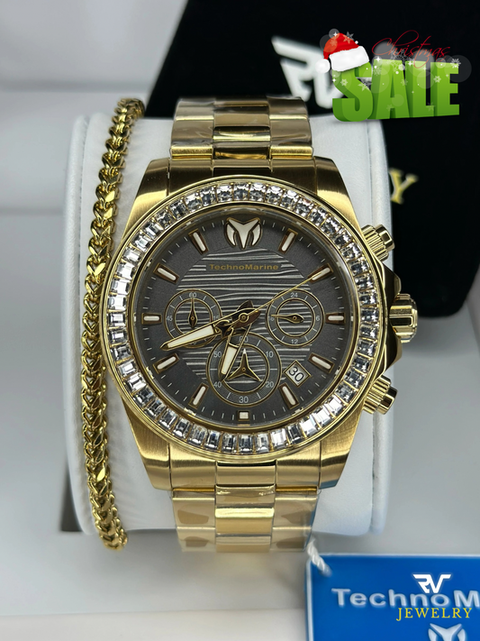 TechnoMarine Manta Ray Dorado 42mm (Unisex)