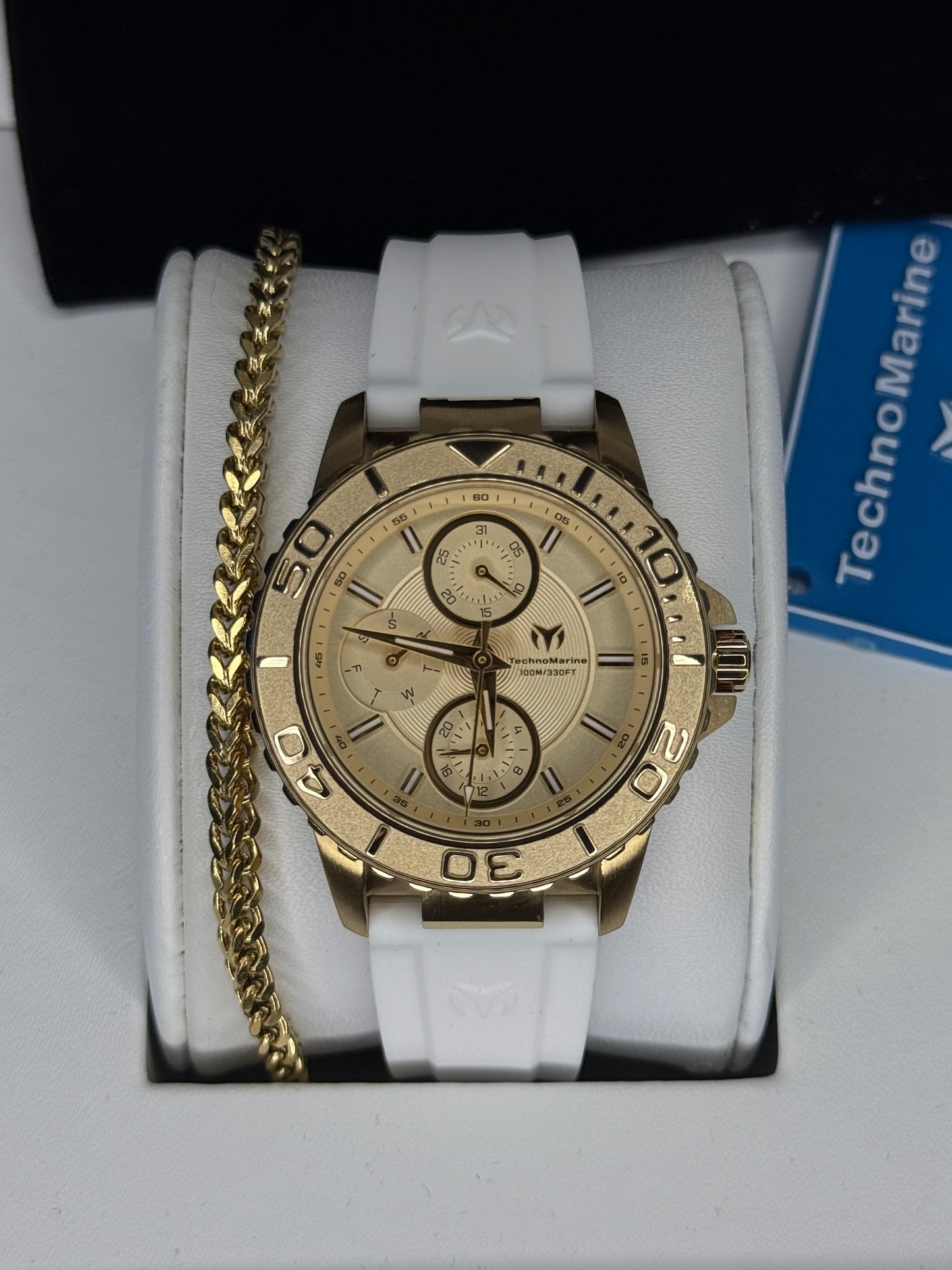 TechnoMarine Sea Grace Dorado 36mm (Mujer)