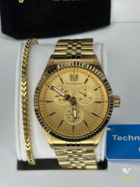 TechnoMarine Sea Dream Gold 42mm (Unisex)