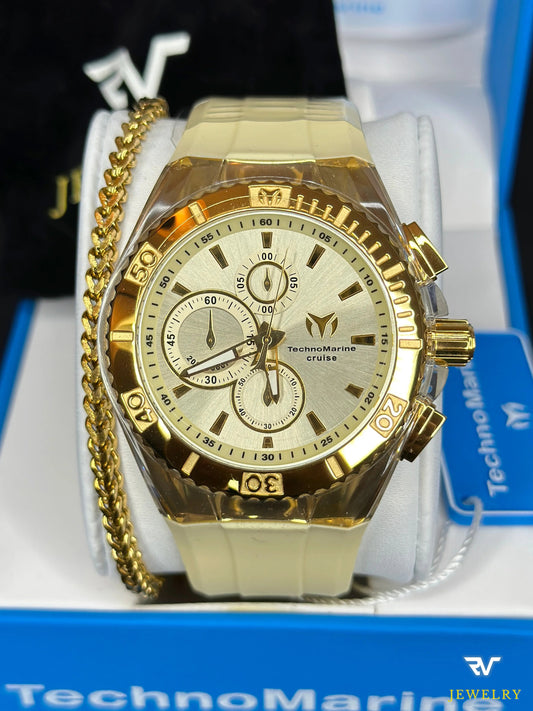 TechnoMarine Cruise Champagne 45mm (Men)