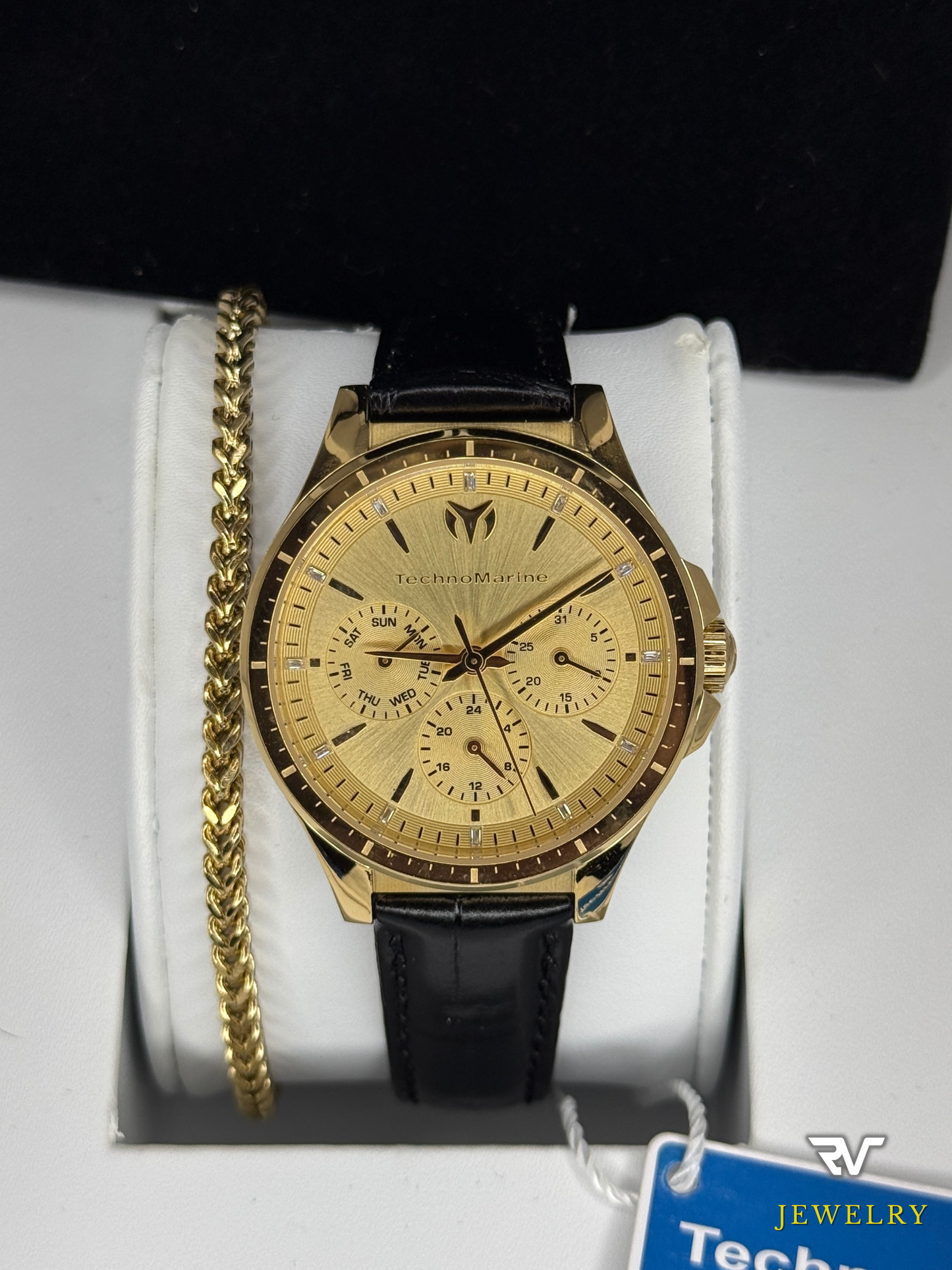 TechnoMarine Moon Sun Dorado 36mm (Mujer)