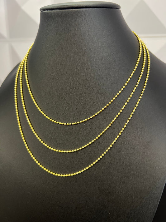 Ball Chain 2mm Dorada