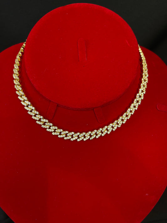 10mm Gold Cuban Chain