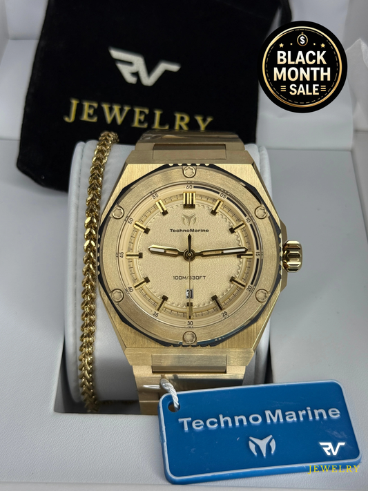 TechnoMarine Coral Legacy Dorado 45mm (Hombre)