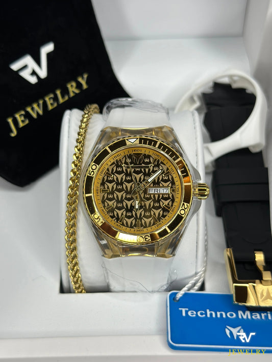 TechnoMarine Gold & Gold 40mm (Mujer)