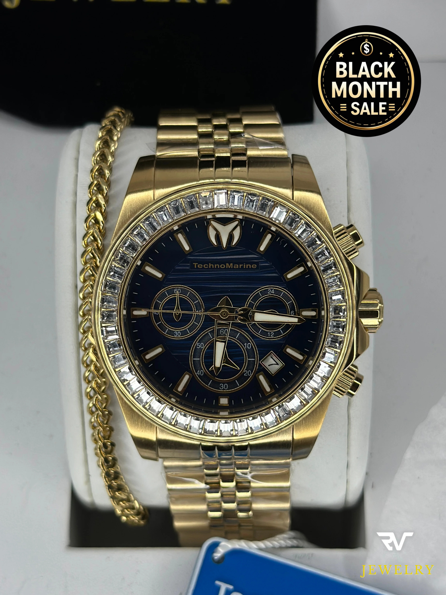 TechnoMarine Manta Ray Gold 42mm (Unisex)