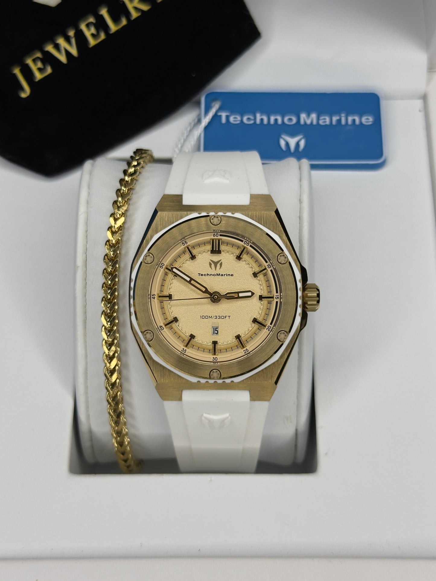 TechnoMarine Coral Legacy Dorado 36mm (Mujer)