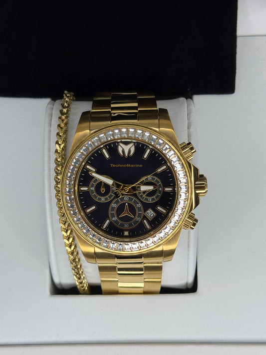 TechnoMarine Manta Ray Dorado 42mm (Unisex)