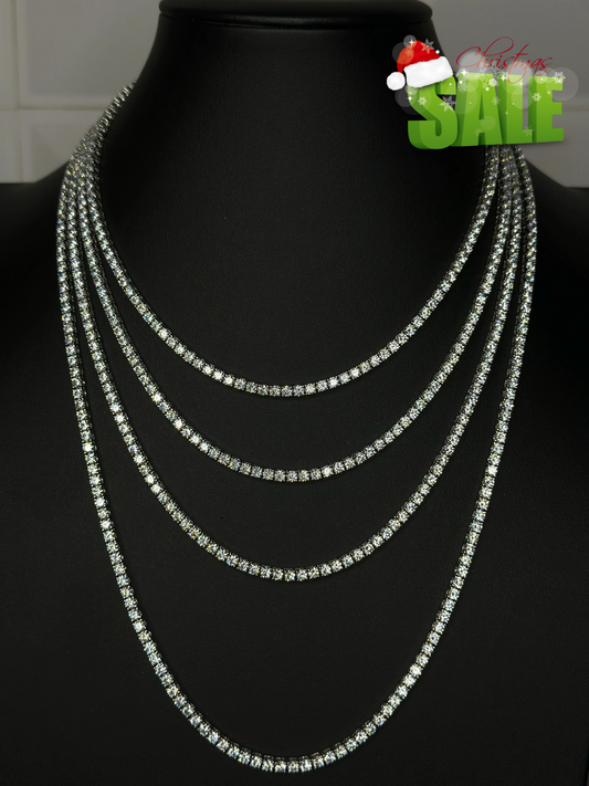 Silver Tennis Chain 3mm