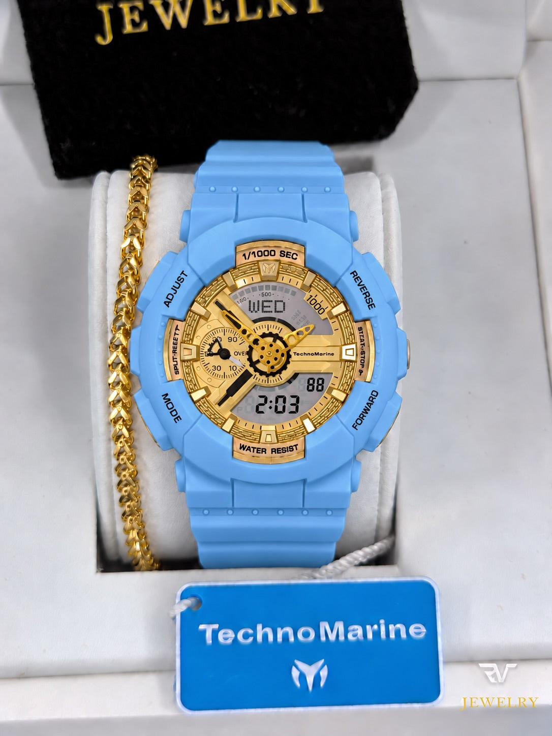 TechnoMarine HydraTech Nautilus Blue (Unisex)