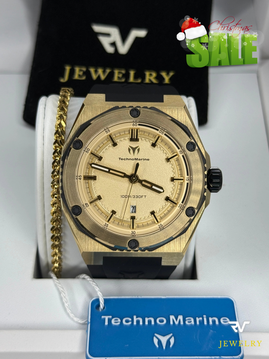 TechnoMarine Coral Legacy Dorado 45mm (Hombre)