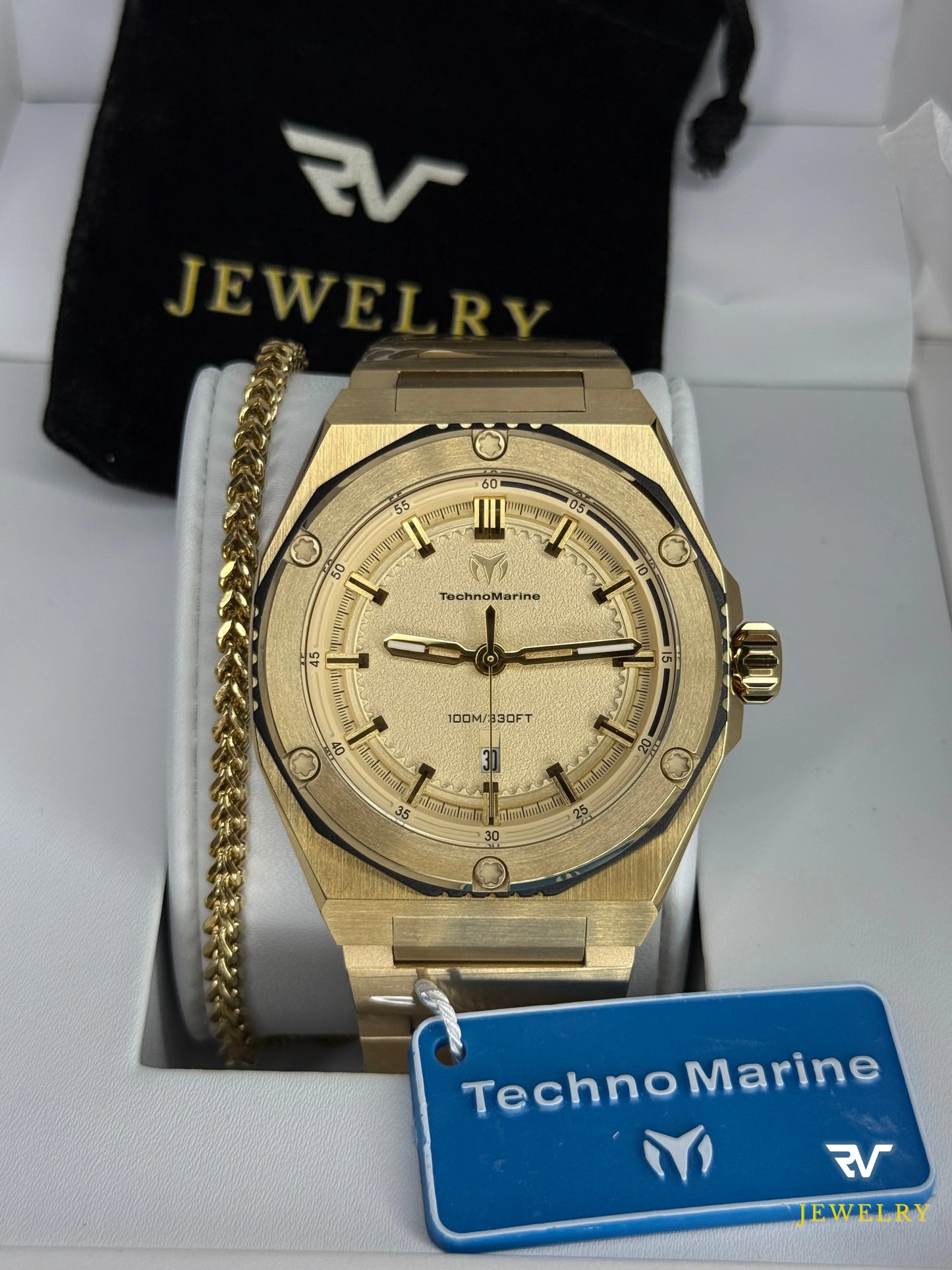 TechnoMarine Coral Legacy Gold 45mm (Men)