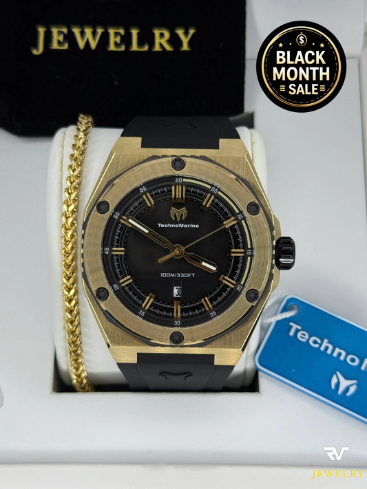 TechnoMarine Coral Legacy Dorado 45mm (Hombre)