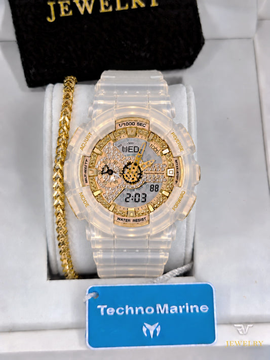 TechnoMarine HydraTech Nautilus Clear (Unisex)