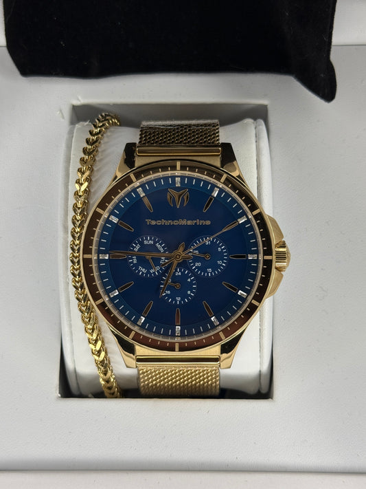 TechnoMarine Moon Sun Dorado 45mm (Hombre)