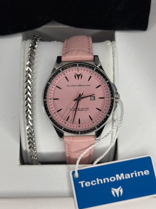TechnoMarine Moon Sun Plateado 36mm (Mujer)