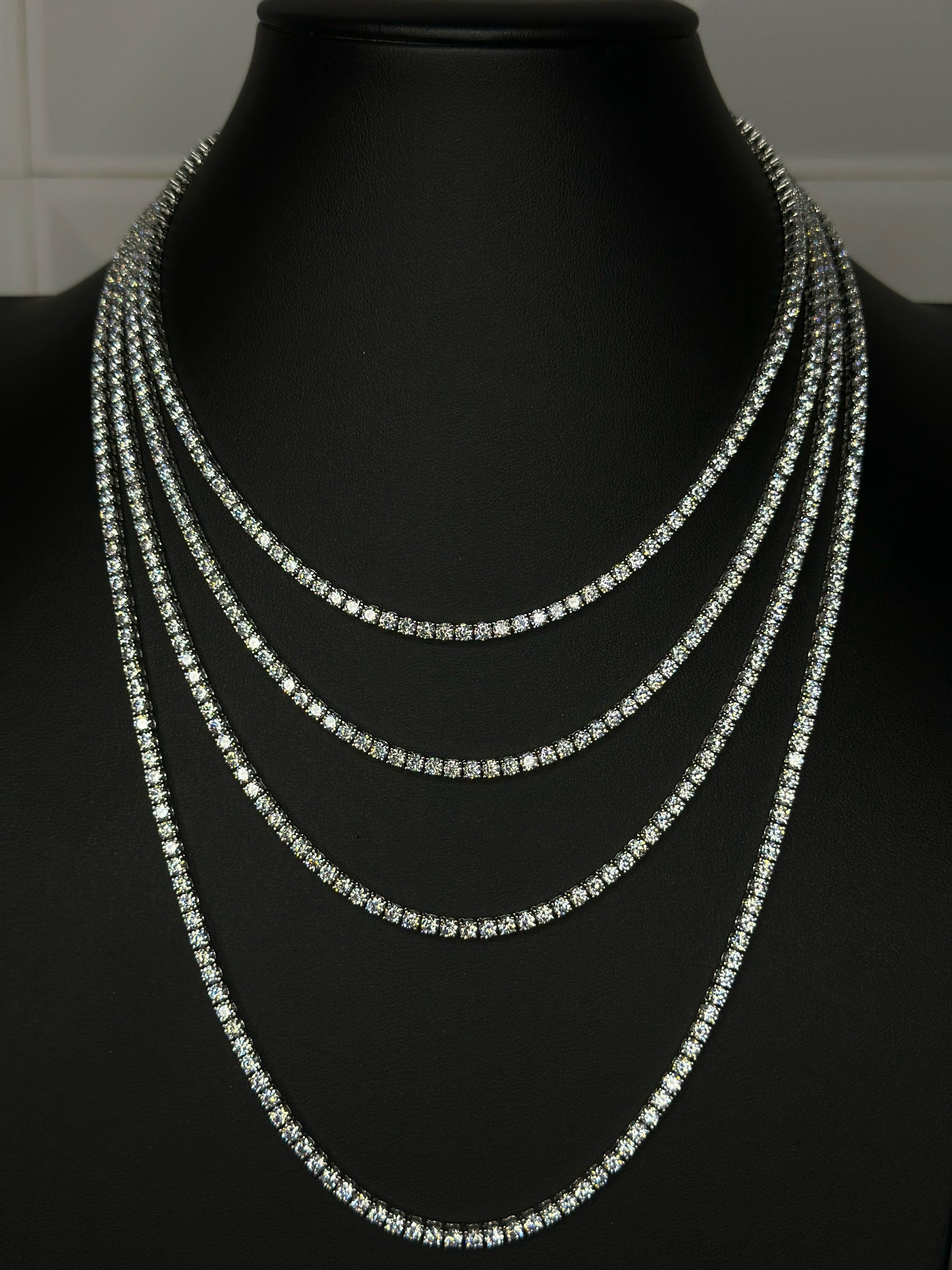 Silver Tennis Chain 3mm