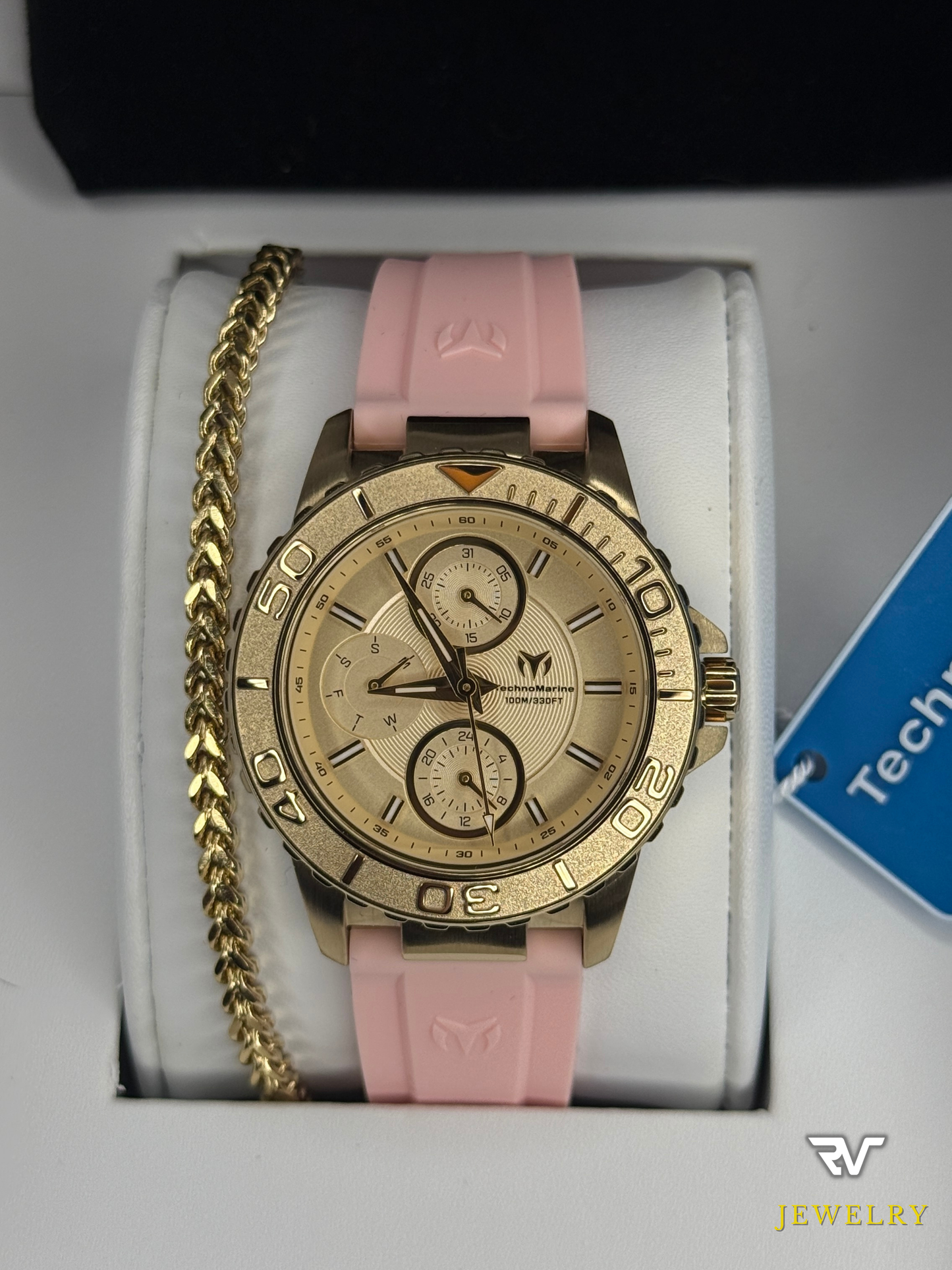 TechnoMarine Sea Grace Dorado 36mm (Mujer)