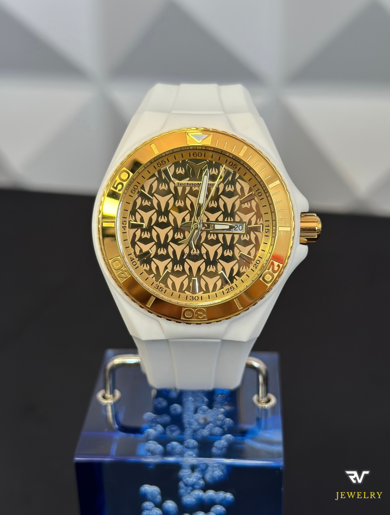 TechnoMarine Cruise Monogram Gold 46mm (Hombre)