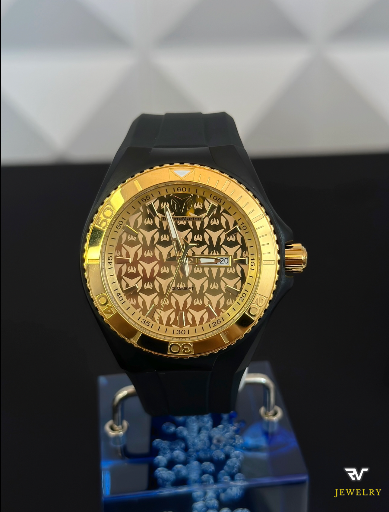 TechnoMarine Cruise Monogram Gold 46mm (Hombre)