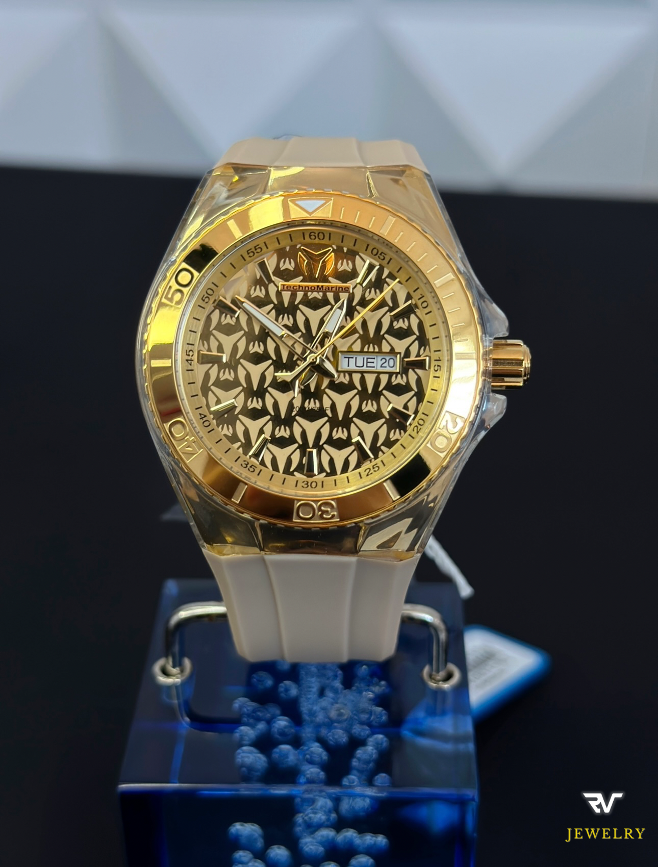 TechnoMarine Cruise Monogram Gold 46mm (Hombre)